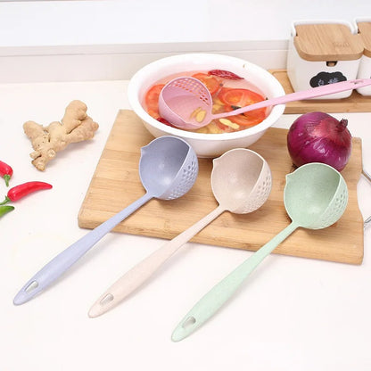 Long Handle 2 In 1 Spoon