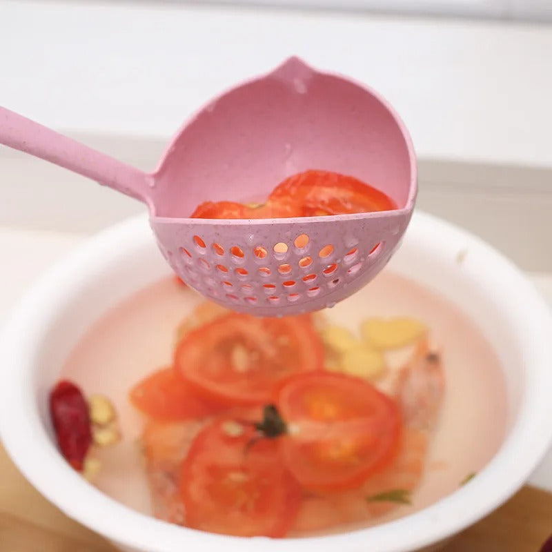 Long Handle 2 In 1 Spoon
